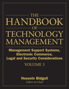 Couverture de l’ouvrage The handbook of technology management. Volume 3