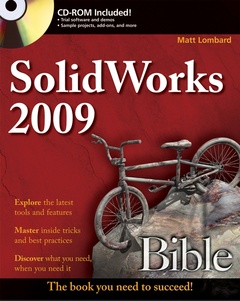 Couverture de l’ouvrage SolidWorks 2009 bible (with CD-ROM)