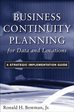 Cover of the book Business continuity planning for data centers and systems : a strategic implementation guide (paper)