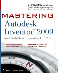 Couverture de l’ouvrage Mastering Autodesk Inventor 2009 and Autodesk inventor LT 2009