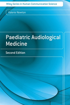 Couverture de l’ouvrage Paediatric audiological medicine