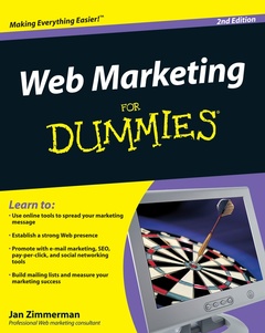 Couverture de l’ouvrage Web marketing for dummies, 2nd edition