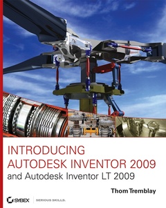 Couverture de l’ouvrage Introducing Autodesk Inventor 2009 and Autodesk Inventor LT 2009