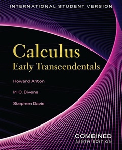 Couverture de l’ouvrage Calculus : early transcendentals international student version