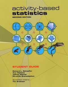 Couverture de l’ouvrage Activity-Based Statistics, 2nd Edition Student Guide