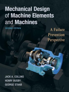 Couverture de l’ouvrage Mechanical Design of Machine Elements and Machines