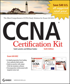 Couverture de l’ouvrage CCNA Certification kit, (exam 640-802) 