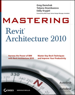 Couverture de l’ouvrage Mastering revit architecture 2010 (paper/online)