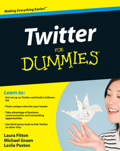 Couverture de l’ouvrage Twitter for dummies® (paperback)