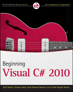 Couverture de l’ouvrage Beginning microsoft visual c# 2010 (paperback)