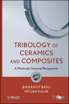 Couverture de l’ouvrage Tribology of Ceramics and Composites