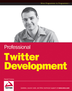 Couverture de l’ouvrage Professional twitter development (paperback)