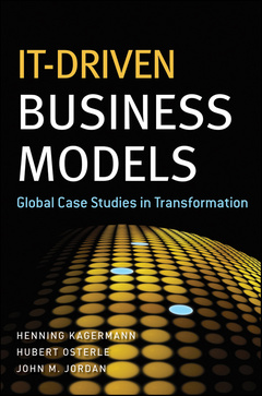 Couverture de l’ouvrage IT-Driven Business Models
