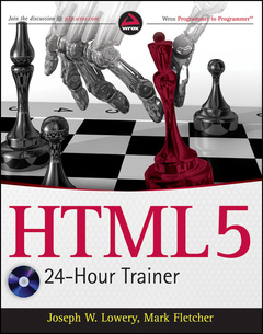 Couverture de l’ouvrage HTML5-24-hour trainer