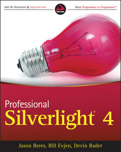 Couverture de l’ouvrage Professional SilverLight 4