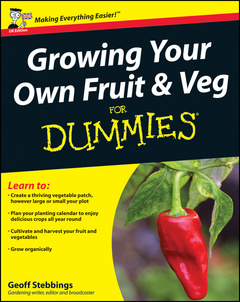 Couverture de l’ouvrage Growing Your Own Fruit and Veg For Dummies