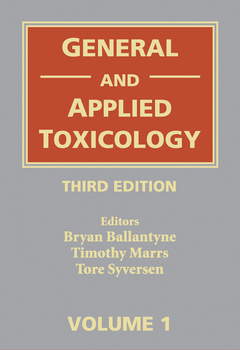 Couverture de l’ouvrage General & applied toxicology (6 Volume set)