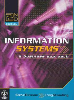Couverture de l’ouvrage Information Systems: A Business Approach