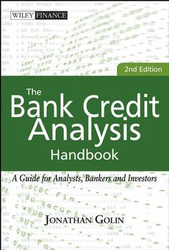 Couverture de l’ouvrage The Bank Credit Analysis Handbook