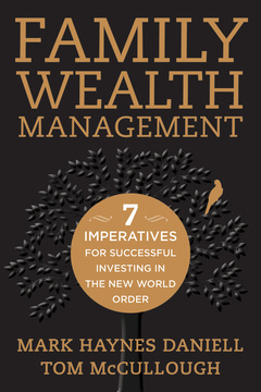 Cover of the book Family wealth management (harback)