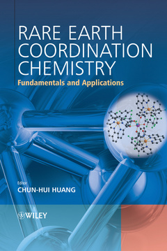 Couverture de l’ouvrage Rare earth coordination chemistry from basic to applications
