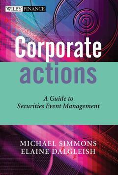 Couverture de l’ouvrage Corporate Actions
