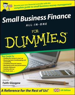 Couverture de l’ouvrage Small Business Finance All-in-One For Dummies