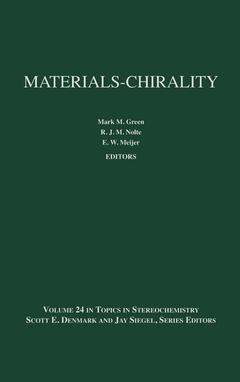 Couverture de l’ouvrage Materials-Chirality