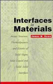 Couverture de l’ouvrage Interfaces in Materials