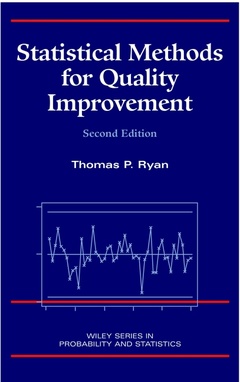 Couverture de l’ouvrage Statistical methods for quality improvement, 2° ed. 2000