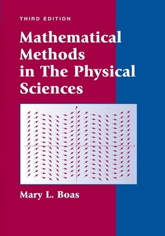 Couverture de l’ouvrage Mathematical Methods in the Physical Sciences