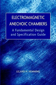 Couverture de l’ouvrage Electromagnetic Anechoic Chambers