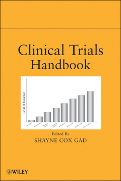 Couverture de l’ouvrage Clinical Trials Handbook