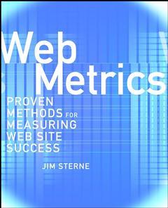 Couverture de l’ouvrage Web Metrics : Proven Methods for Measuring Web Site Success, paperback