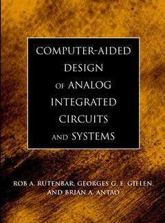 Cover of the book Computer-Aided Design of Analog Integrated Circuits and Systems