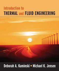 Couverture de l’ouvrage Introduction to thermal & fluids engineering