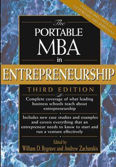 Cover of the book The portable mba in entrepreneurship (3rd ed ))
