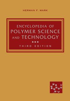 Couverture de l’ouvrage Encyclopedia of polymer science & Technology Part 2, volumes 5-8