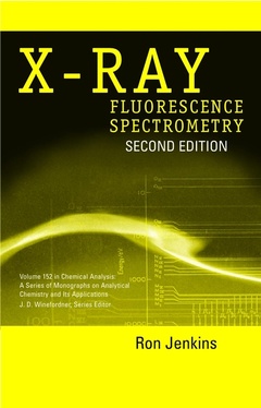 Couverture de l’ouvrage X-Ray Fluorescence Spectrometry