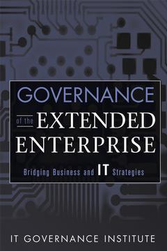 Couverture de l’ouvrage Governance of the Extended Enterprise