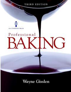 Couverture de l’ouvrage Professional baking