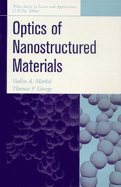 Couverture de l’ouvrage Optics of Nanostructured Materials