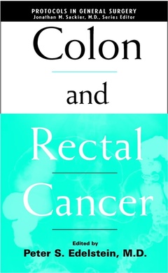 Couverture de l’ouvrage Colon and rectal cancer