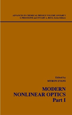 Couverture de l’ouvrage Modern Nonlinear Optics, Volume 119, Part 1