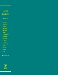 Cover of the book Organic Reactions, Volume 56