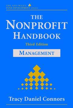 Couverture de l’ouvrage The Nonprofit Handbook