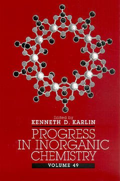 Couverture de l’ouvrage Progress in Inorganic Chemistry, Volume 49