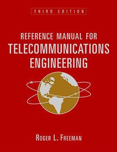 Couverture de l’ouvrage Reference manual for telecommunications engineering, 2 volume set, 3rd ed.