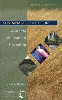 Couverture de l’ouvrage Sustainable Golf Courses