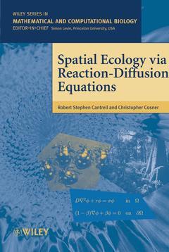 Couverture de l’ouvrage Spatial Ecology via Reaction-Diffusion Equations